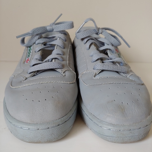 Adidas Yeezy Calabasas Powerphase Leather Sneakers Grey Size US 6.5 - Picture 10 of 16